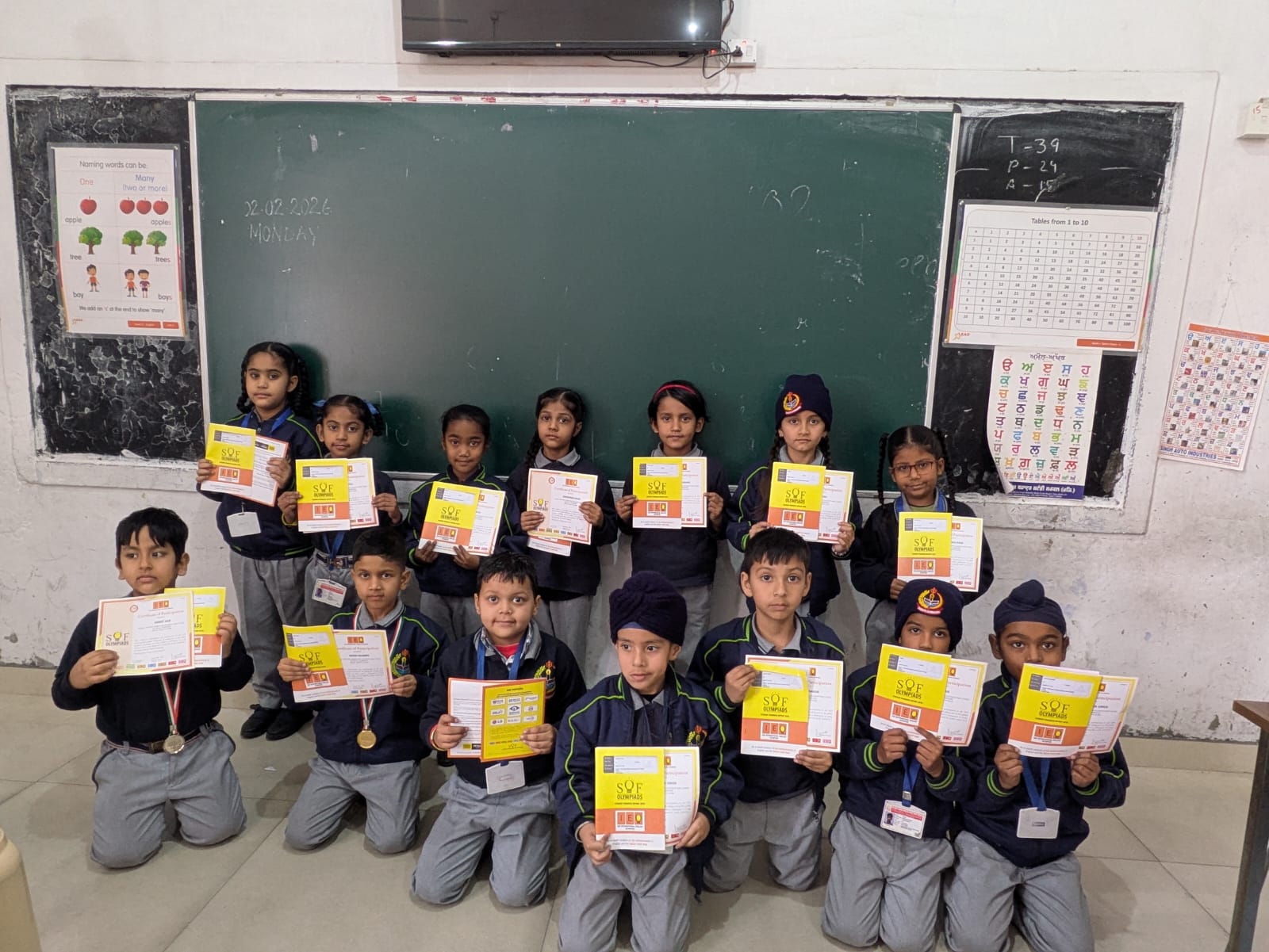 Science Olympiad (SOF) Awardees 1